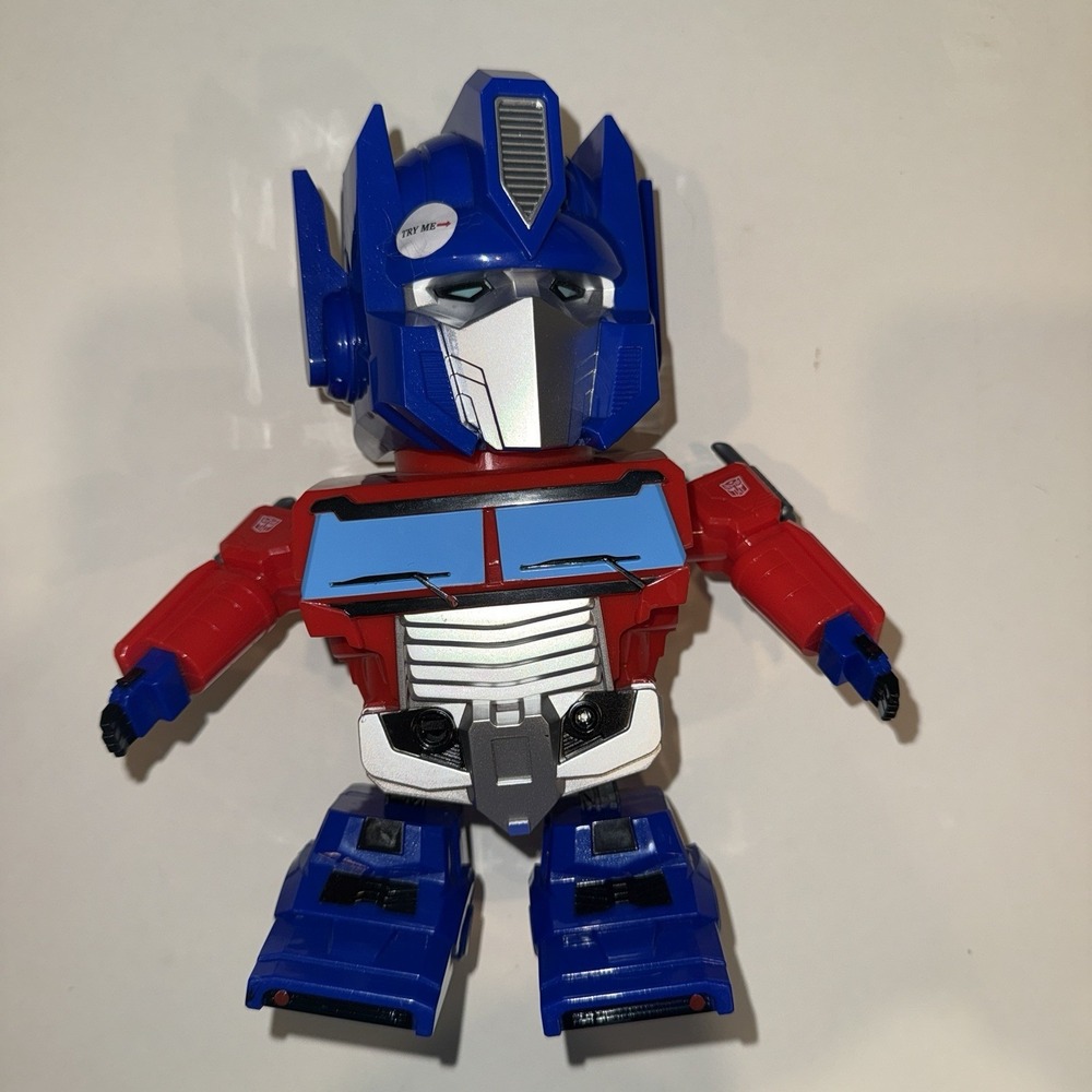 World Tech Toys Transformers Optimus Prime Dancing Battle Bot Lights & Sounds